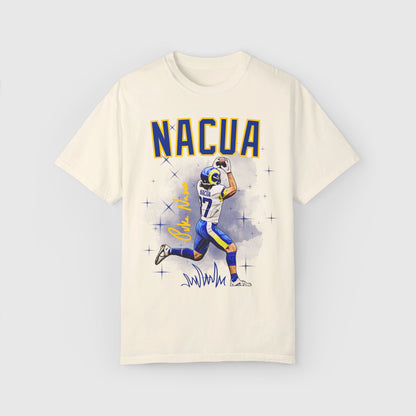 Puka Nacua Signature Ink Art Tee