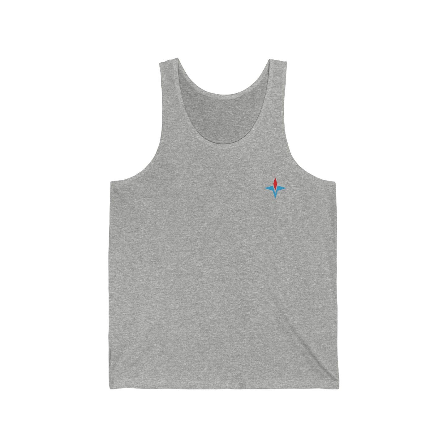 VFP OG Gym Tank Product Pic Front Athletic Heather