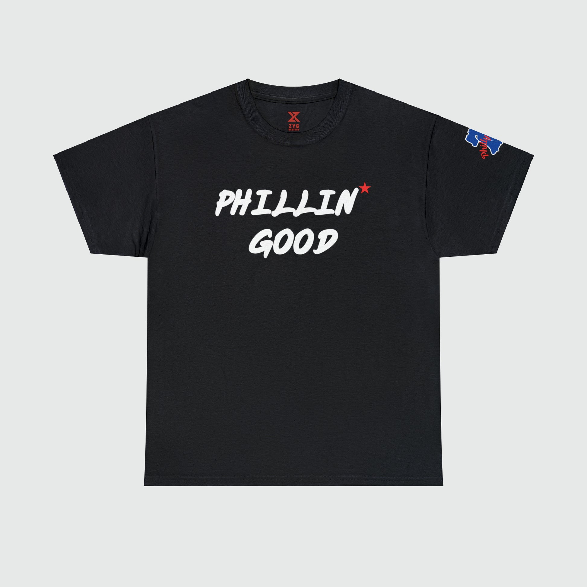 Phillin' Good Phillies Tee Product Pic Front Black