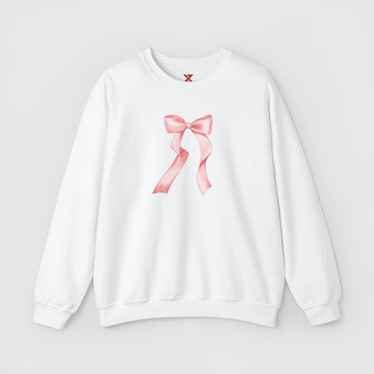 Pretty Pink Bow Crewneck