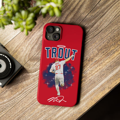 Mike Trout Slim iPhone Case