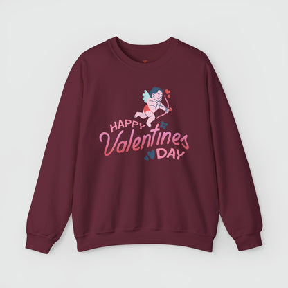 Cupid Valentines Day Crewneck