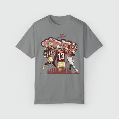 San Francisco 49ers City Tee Product Pic Front Granite