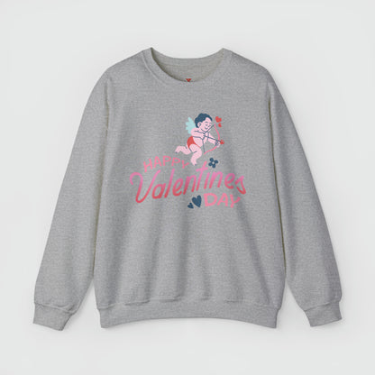 Cupid Valentines Day Crewneck