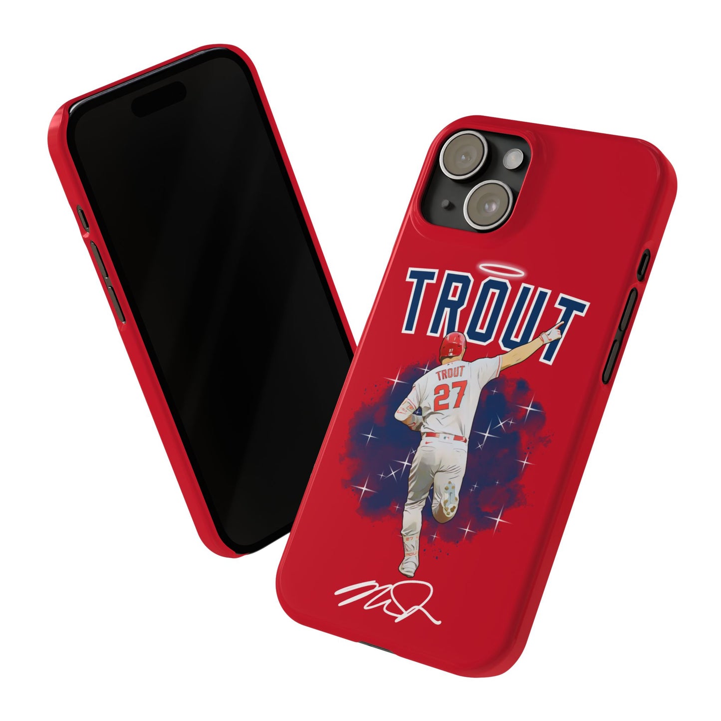 Mike Trout Slim iPhone Case