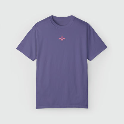 Peak Pump Cover Women's Tee Product Pic Front Grape