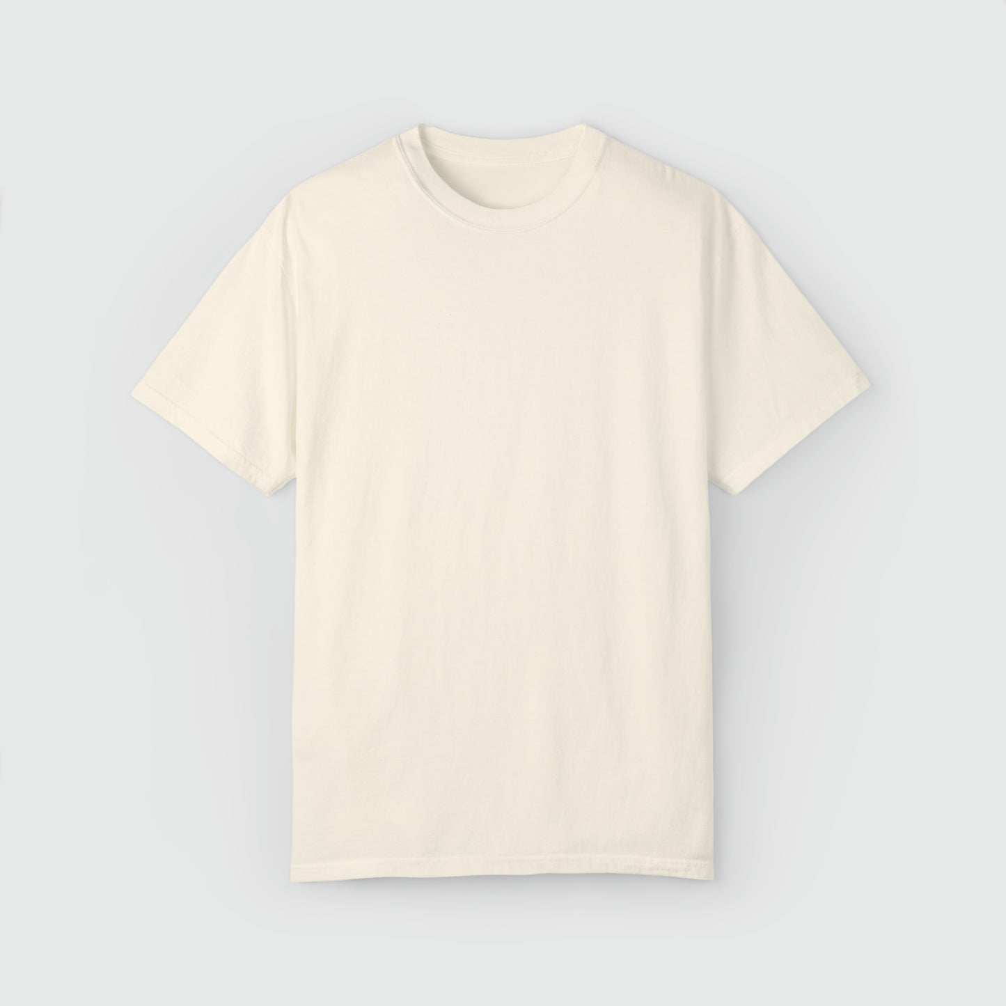 The Staple Tee 3 Pack Front Ivory Plain Tee