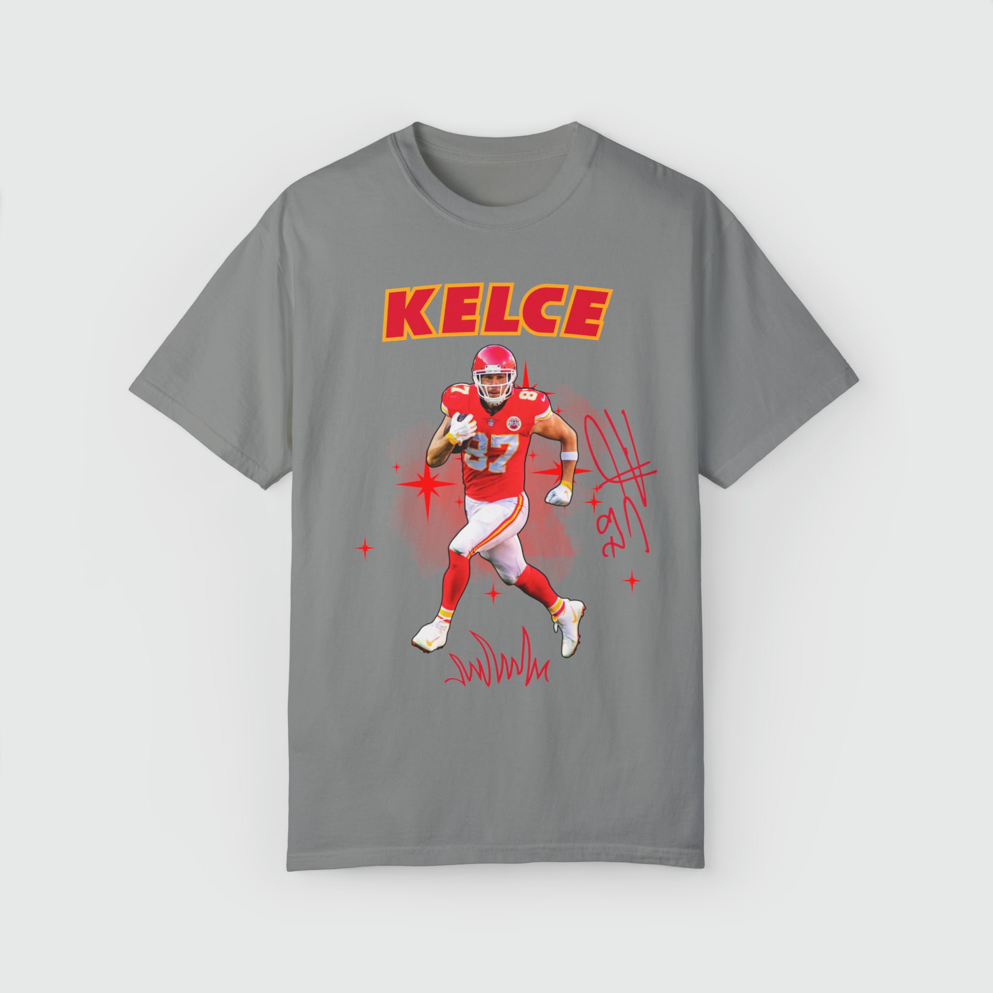 Travis Kelce Signature Tee Product Pic Front Granite