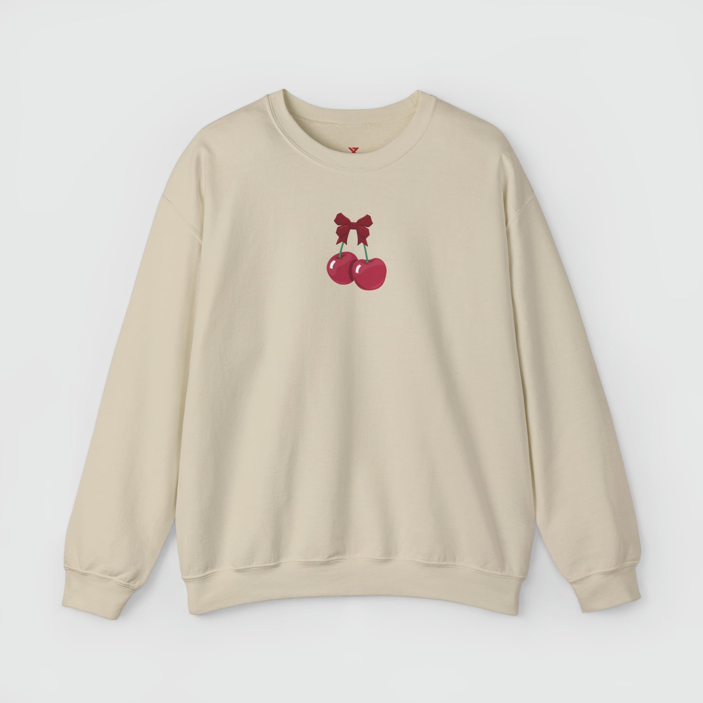 Cherry Bow Cute Crewneck