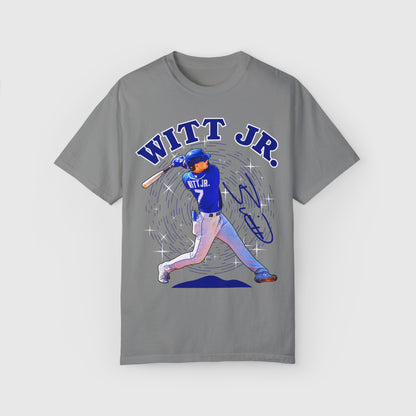 Bobby Witt Jr. Signature Tee Product Pic Front Granite