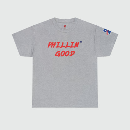 Phillin' Good Phillies Tee Product Pic Front Sport Grey