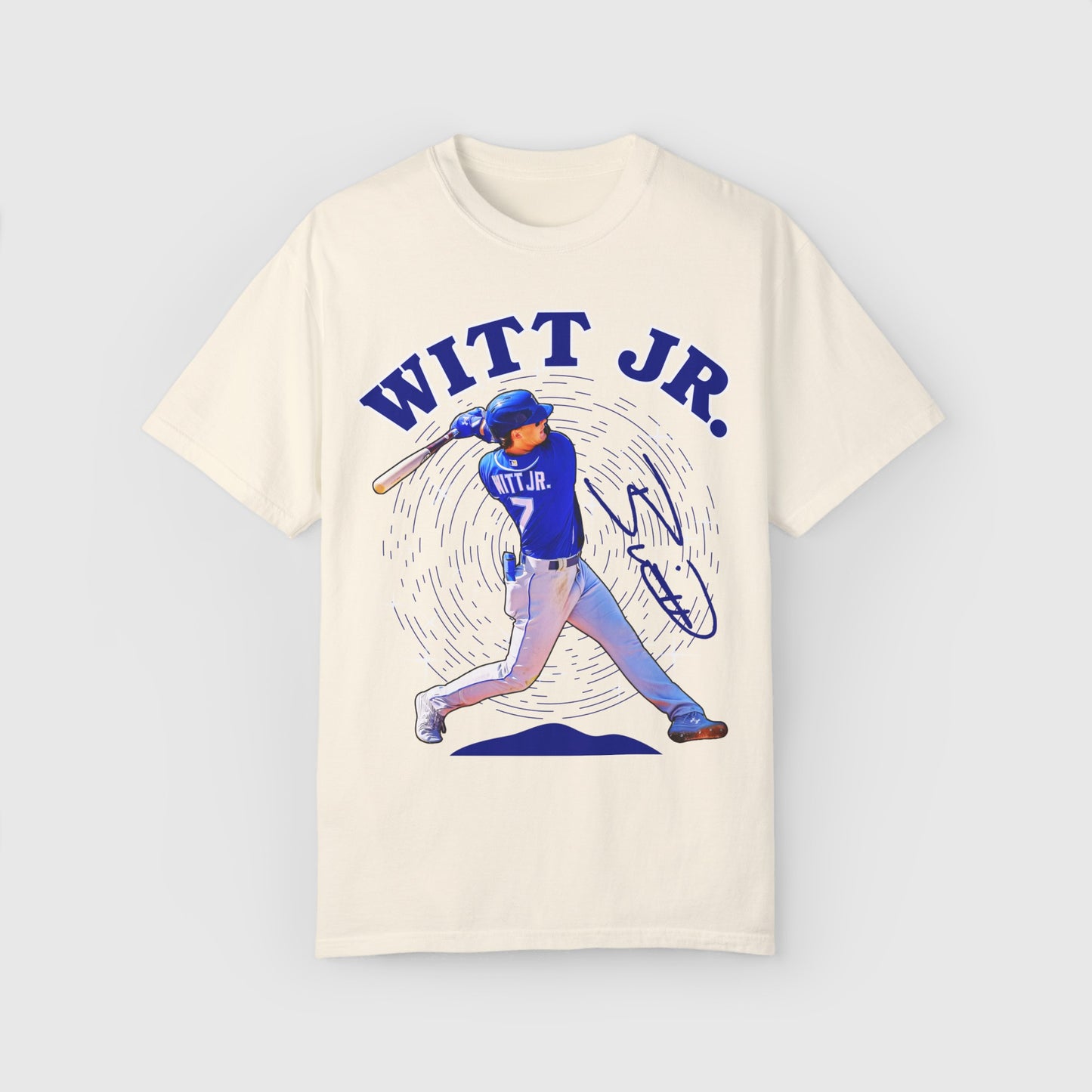 Bobby Witt Jr. Signature Tee Product Pic Front Ivory