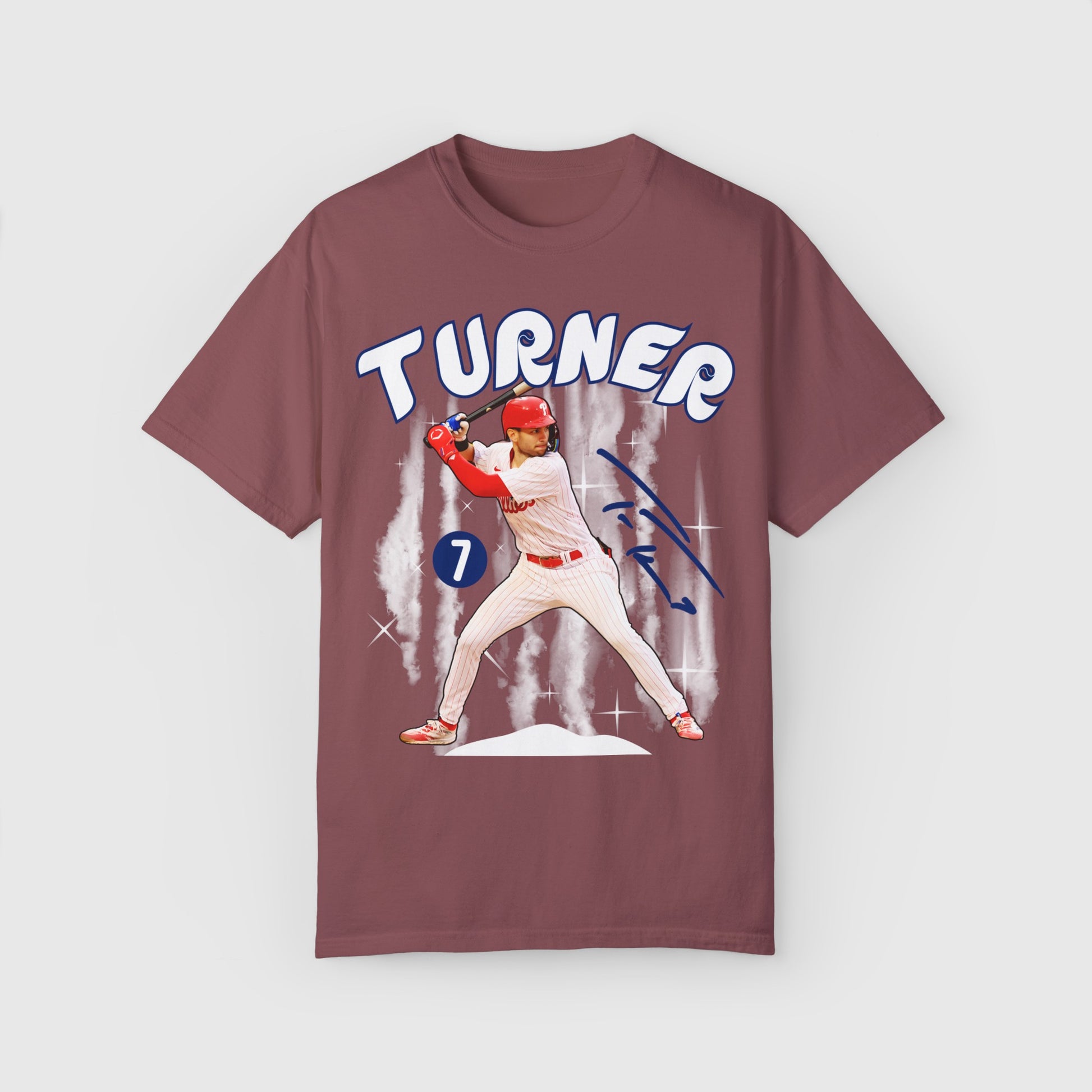 Trea Turner Signature Tee Product Pic Front Brick