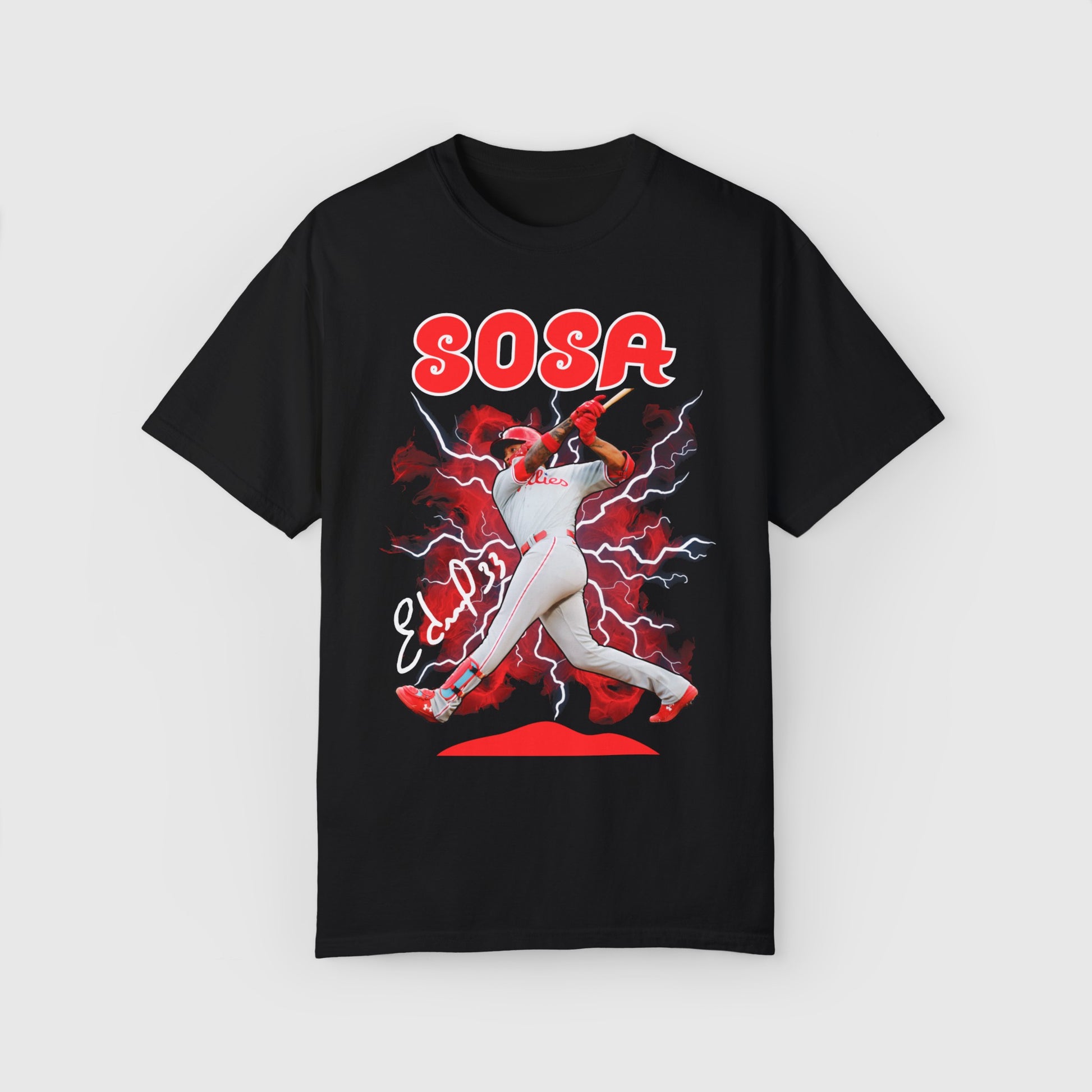 Edmundo Sosa Signature Tee Product Pic Front Black