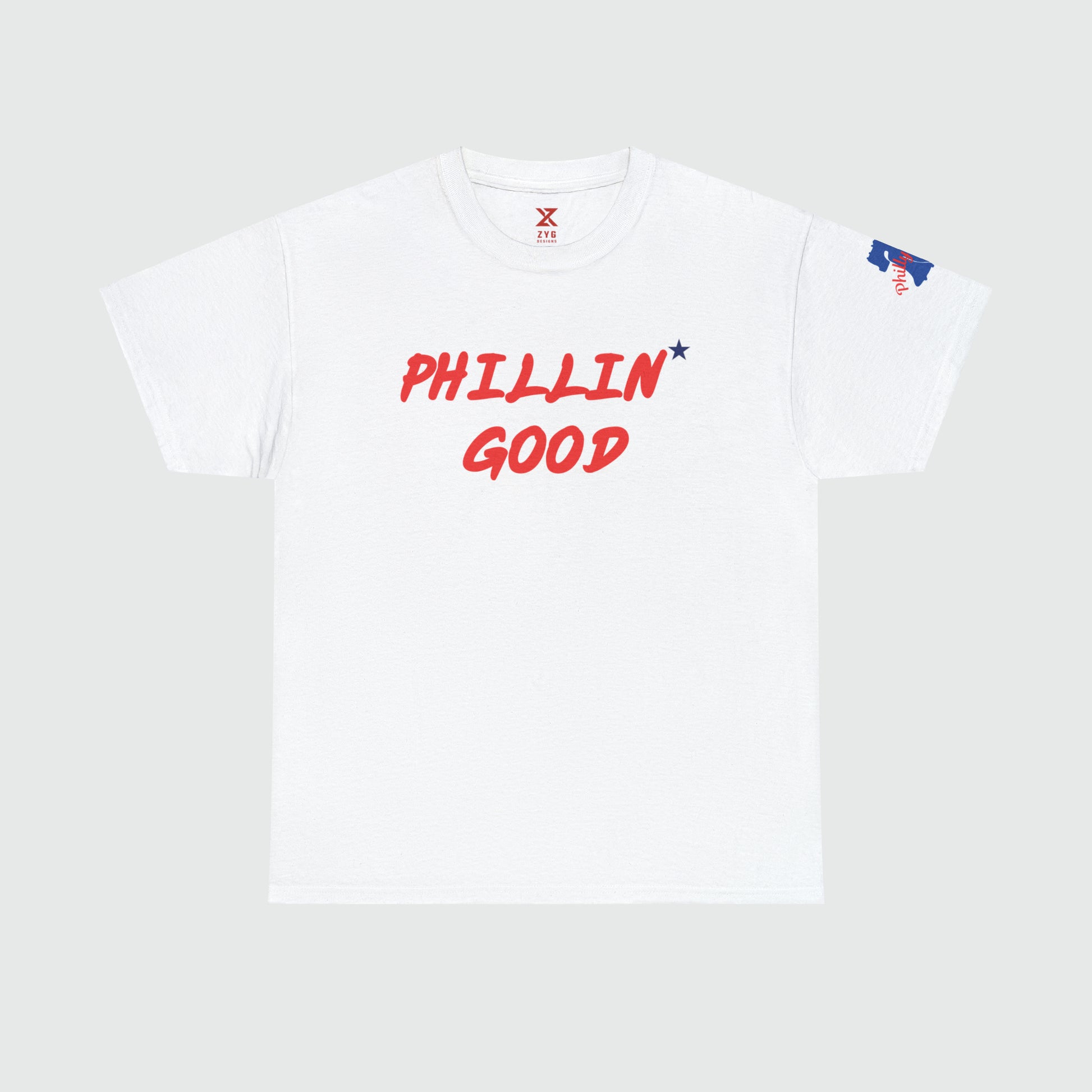 Phillin' Good Phillies Tee Product Pic Front White