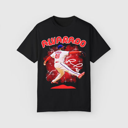 Jose Alvarado Signature Tee Product Pic Front Black