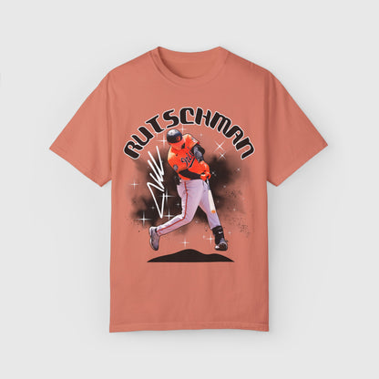 Adley Rutschman Signature Tee Baltimore Orioles Product Pic Front Terracotta