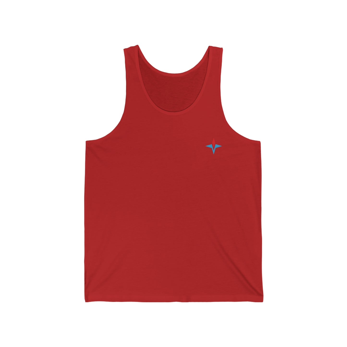 VFP OG Gym Tank Product Pic Front Red 