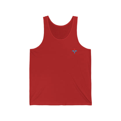 VFP OG Gym Tank Product Pic Front Red 