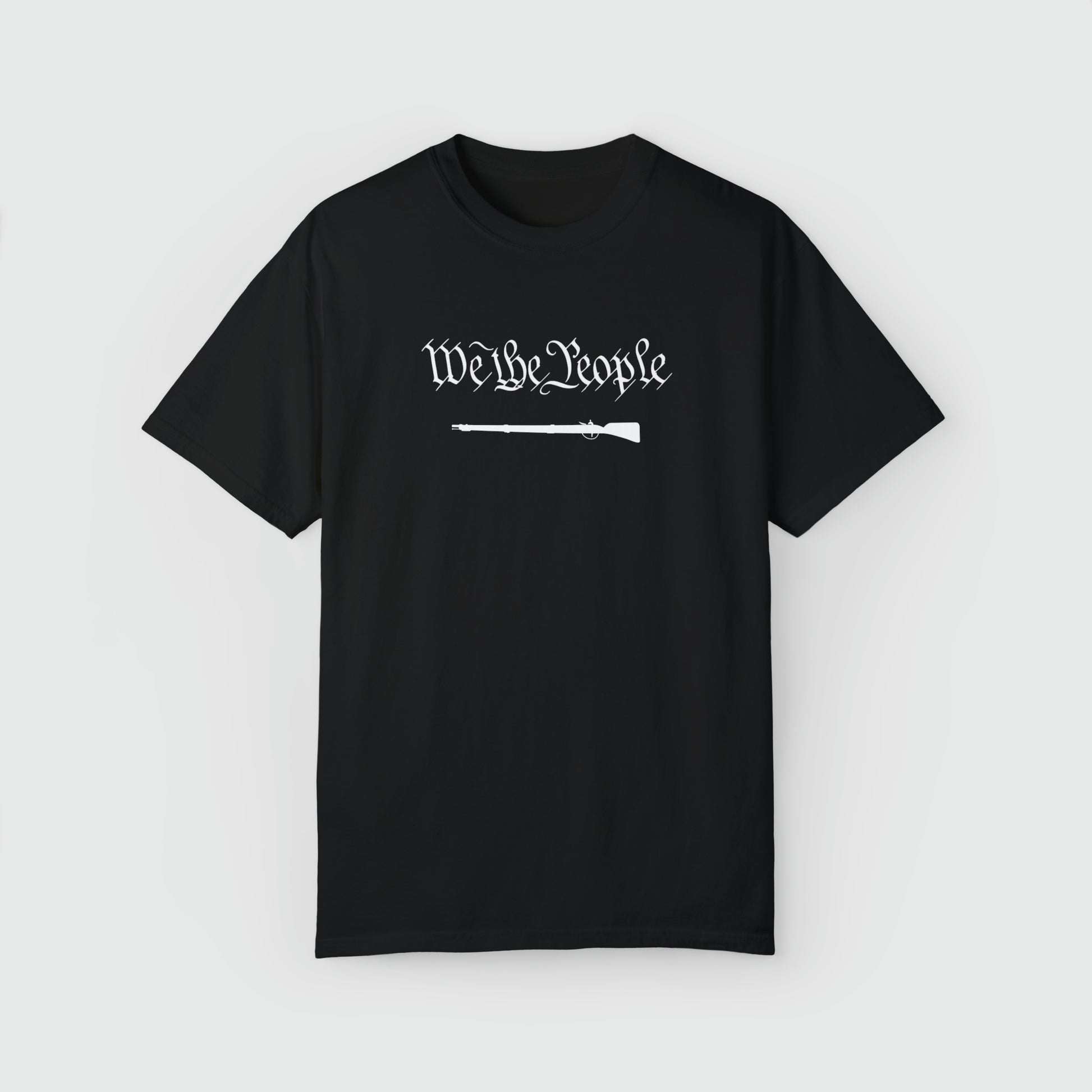 We The People Patriot Tee Product Pic Front Black