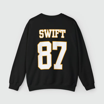 Taylor Swift Chiefs Crewneck Back Black