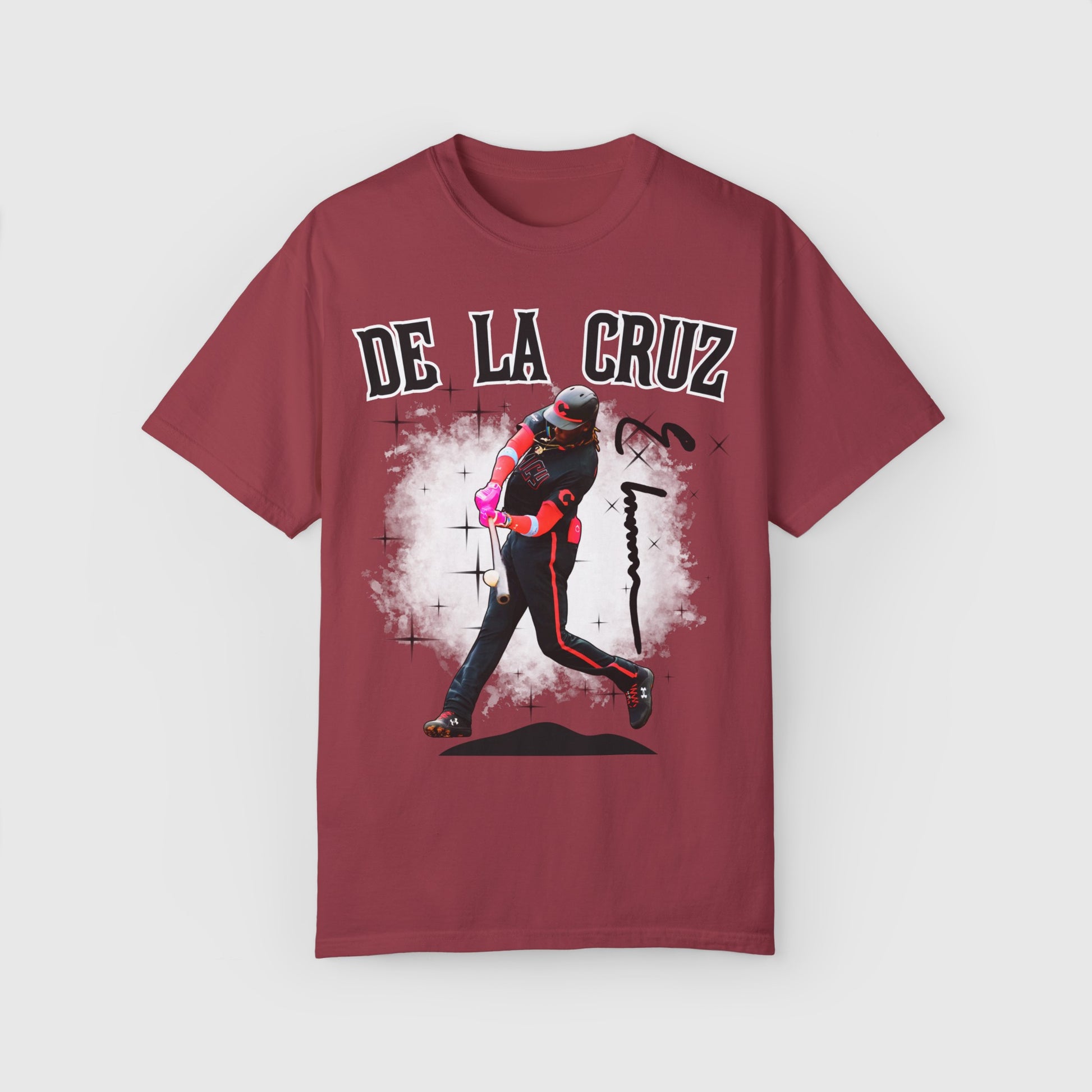 Elly De La Cruz Signature Tee Cincinnati Reds Product Pic Front Chili