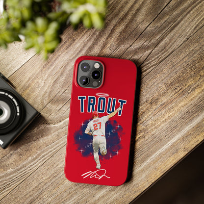 Mike Trout Slim iPhone Case