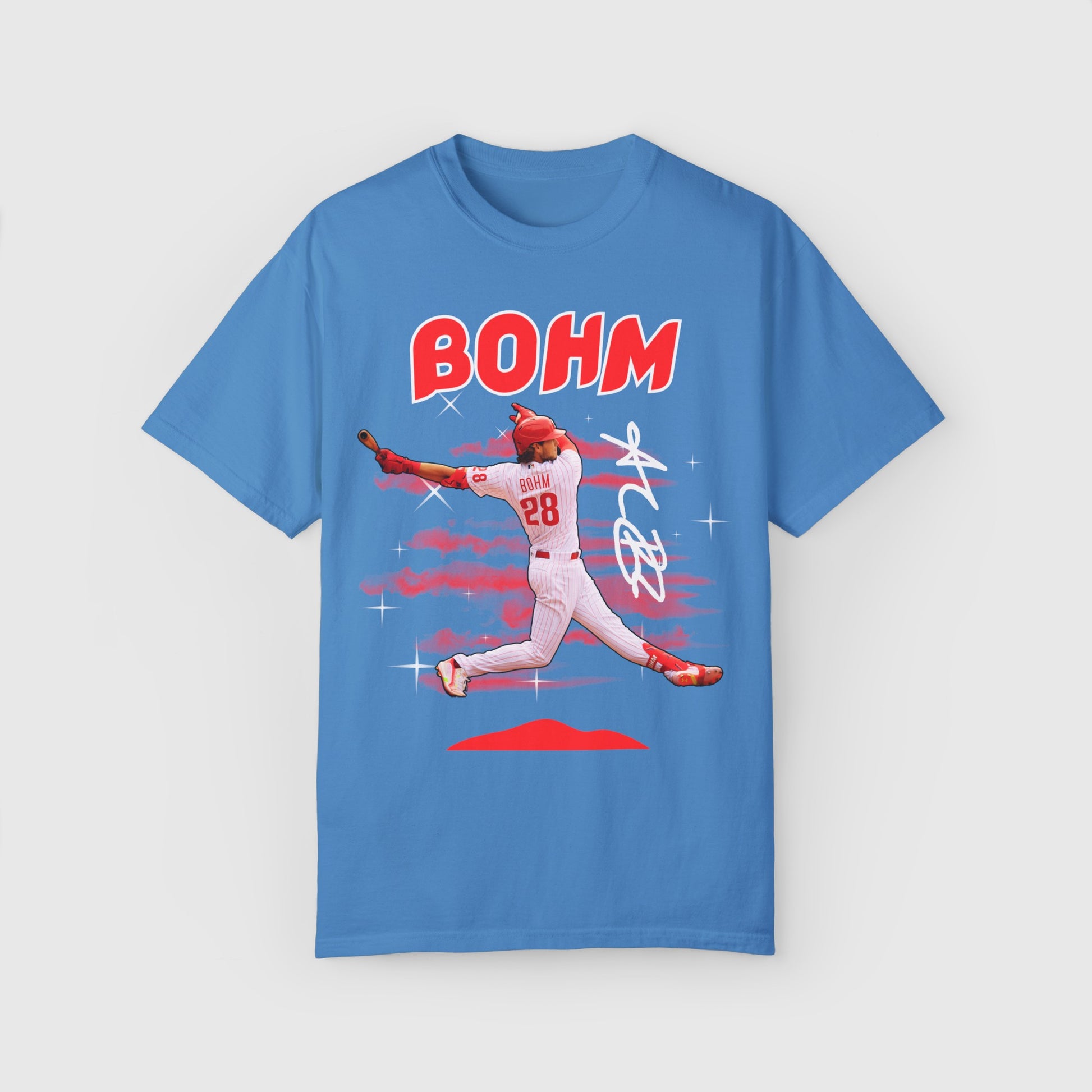 Alec Bohm Signature 2.0 Tee Product Pic Front Royal Caribbean