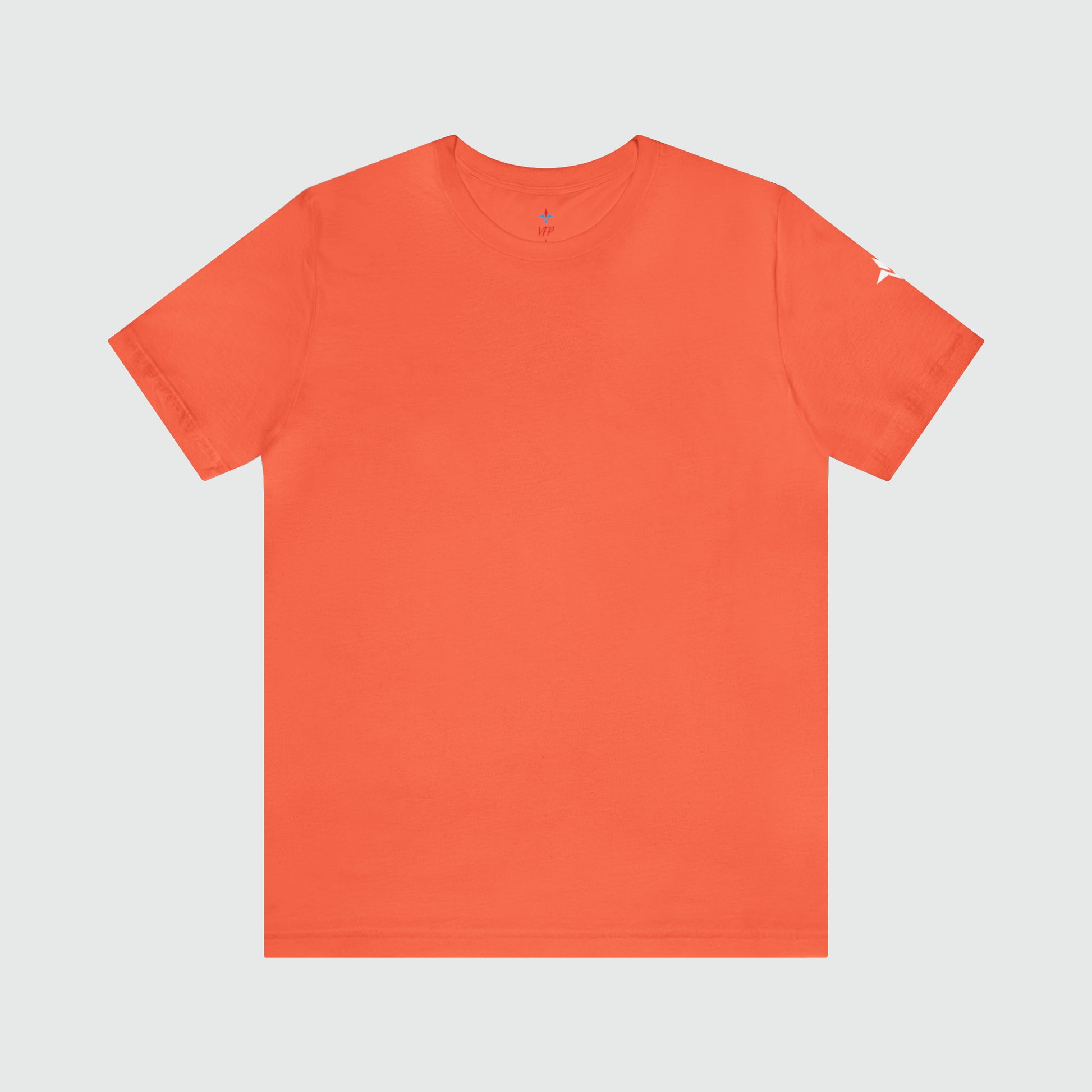 Enhance Bold Training Tee Product Pic Front Coral