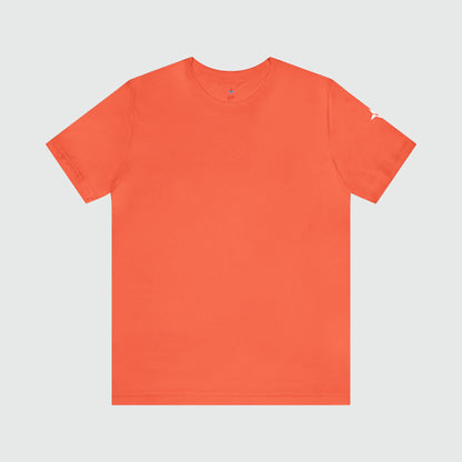 Enhance Bold Training Tee Product Pic Front Coral