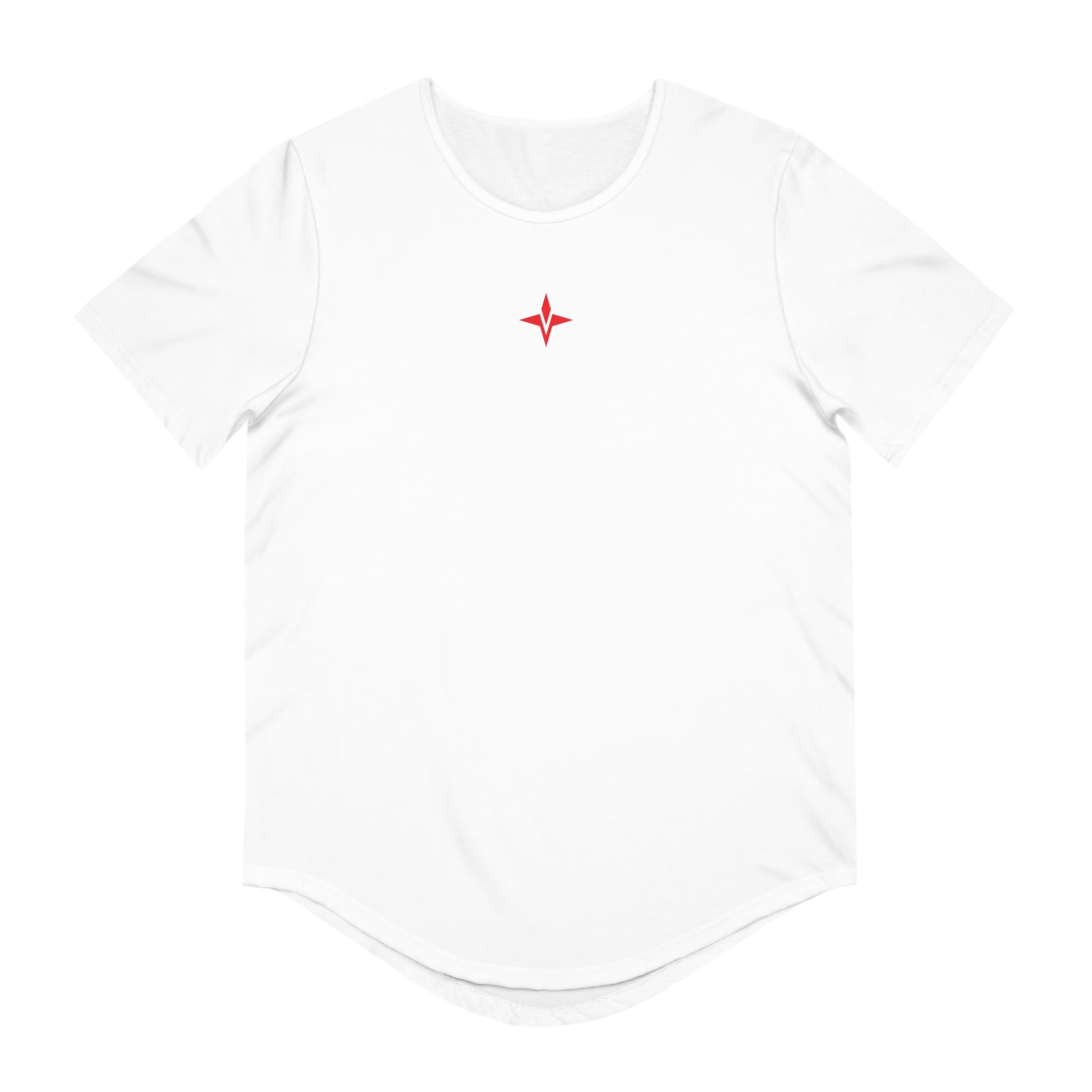 Savant Gym Tee Red Product Pic Front White