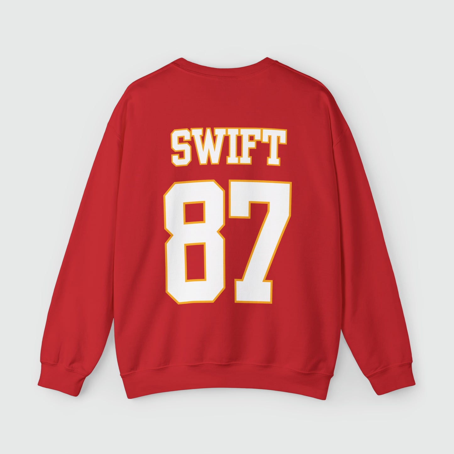 Taylor Swift Chiefs Crewneck Back Red