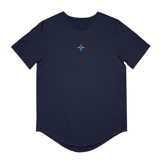 Savant Gym Tee Product Pic Front Navy