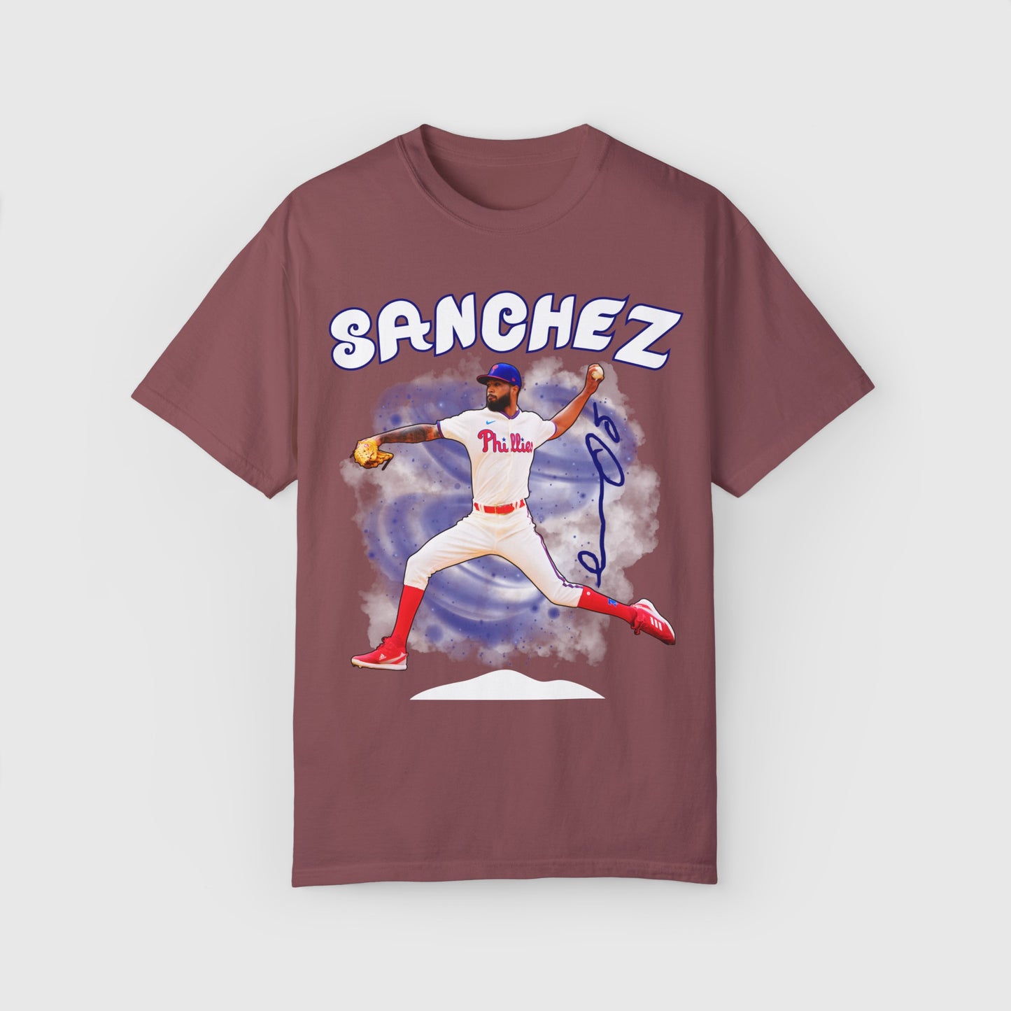 Christopher Sanchez Signature Tee Product Pic Brick