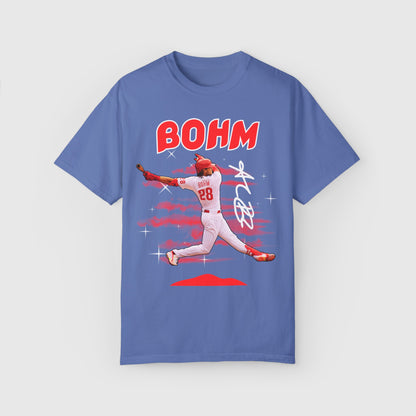 Alec Bohm Signature 2.0 Tee Product Pic Front Mystic Blue