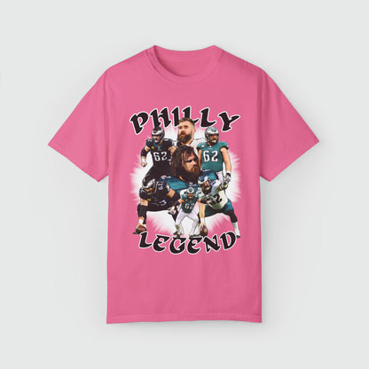 Jason Kelce Philly Legend Tee Product Pic Front Crunchberry