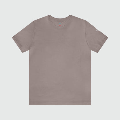 Enhance Men's Training Tee Product Pic Front Pebble Brown