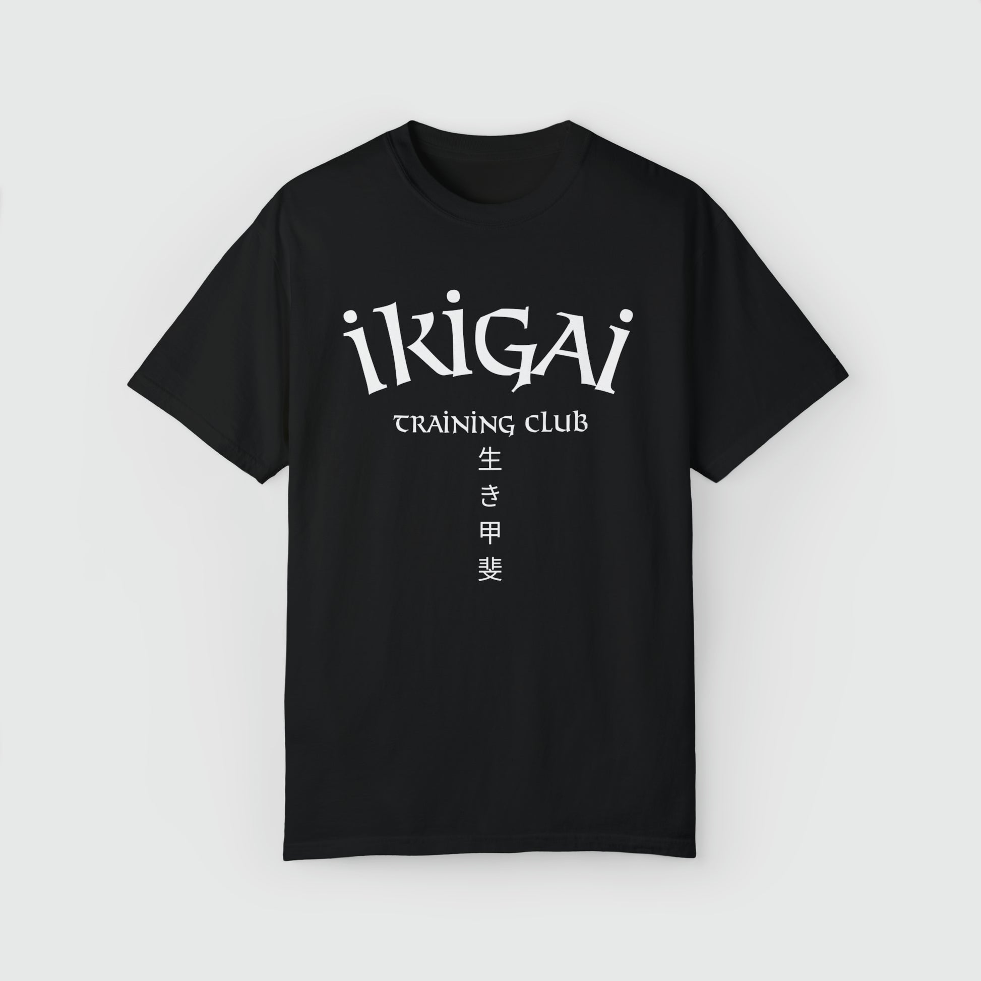 Ikigai Training 2.0 Tee Product Pic Front Black