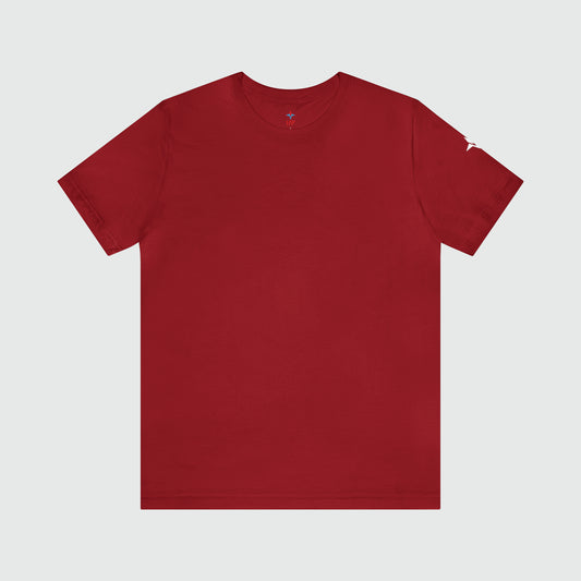 Enhance Men's Training Tee Product Pic Front Red