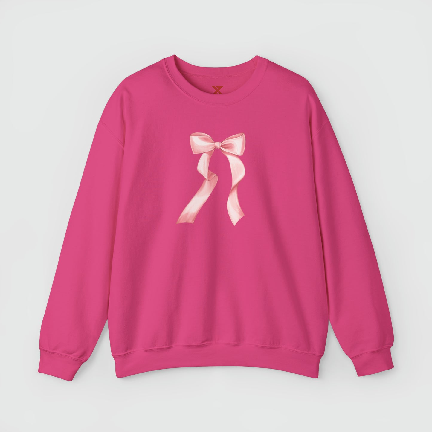 Pretty Pink Bow Crewneck