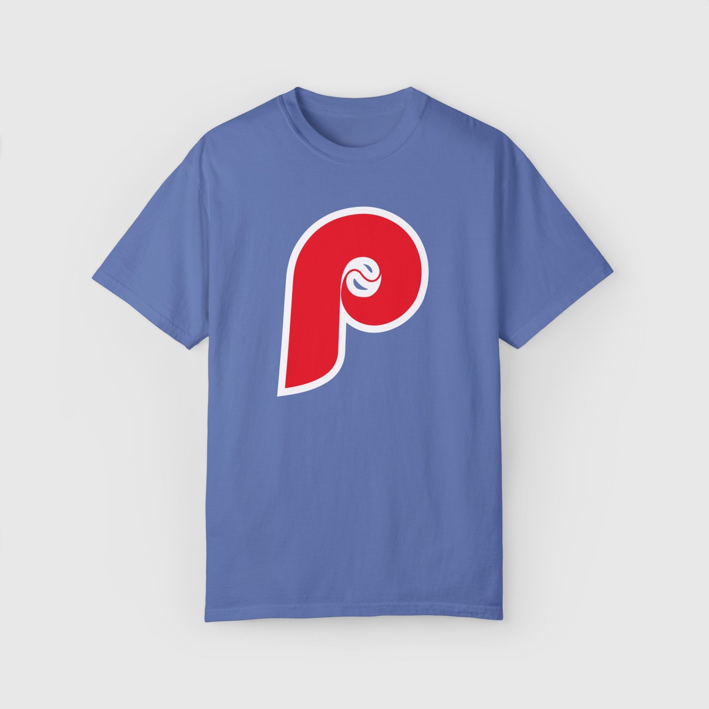 Phillies Classic Logo Tee Product Pic Front Mystic Blue