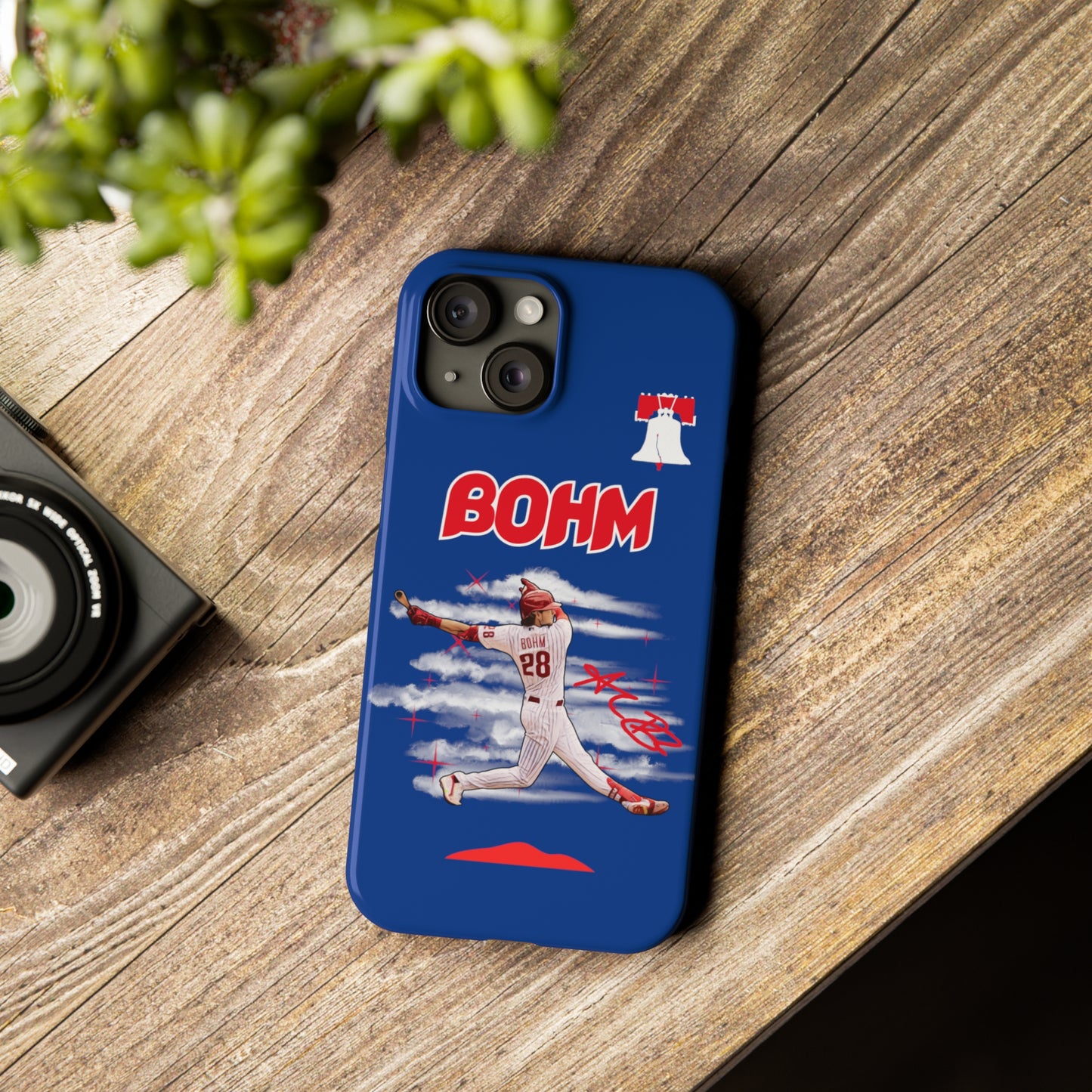 Alec Bohm Slim iPhone Case