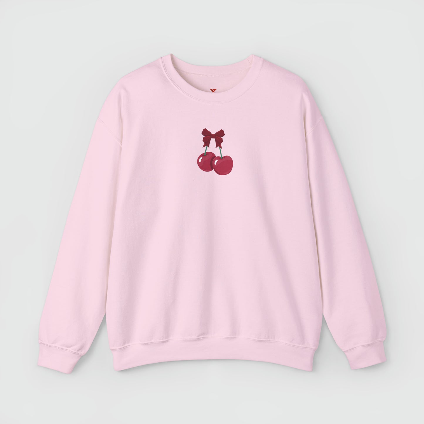 Cherry Bow Cute Crewneck