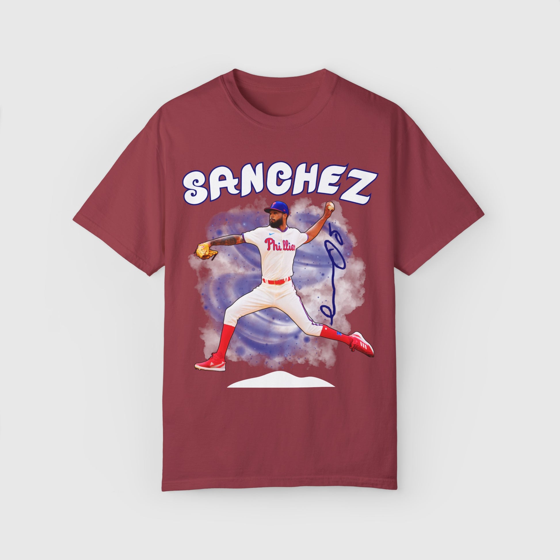 Christopher Sanchez Signature Tee Product Pic Chili