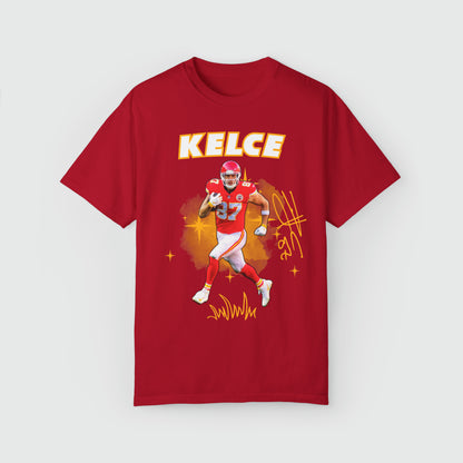 Travis Kelce Signature Tee Product Pic Front Red