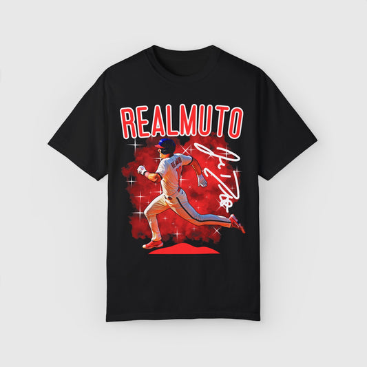 J.T. Realmuto Signature Tee Product Pic Front Black