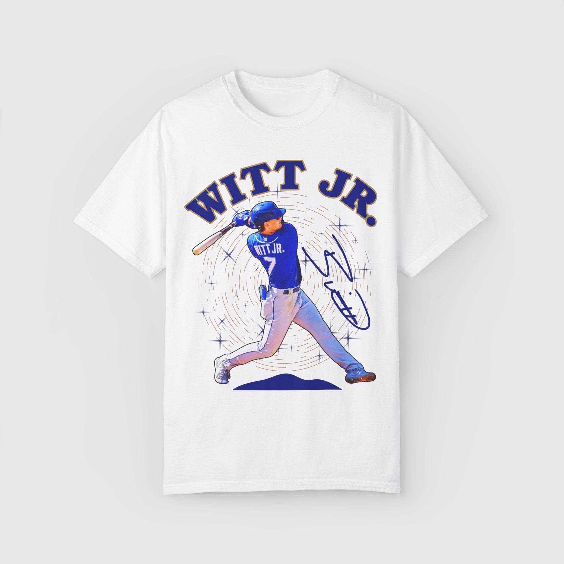  Bobby Witt Jr. Signature Tee Product Pic Front White