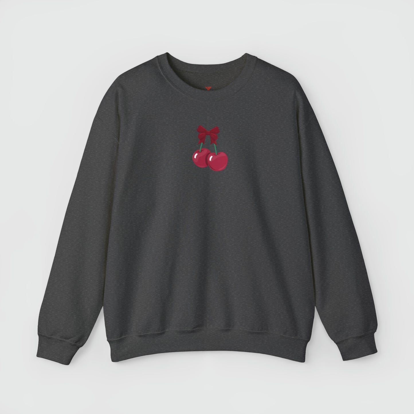 Cherry Bow Cute Crewneck