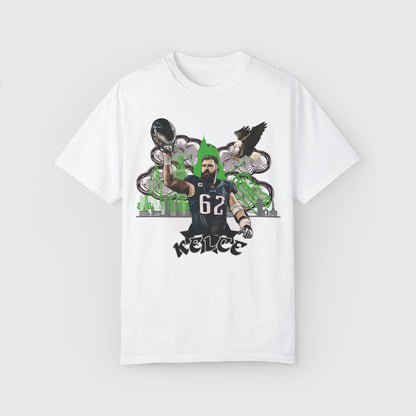 Jason Kelce City Tee Product Pic Front White