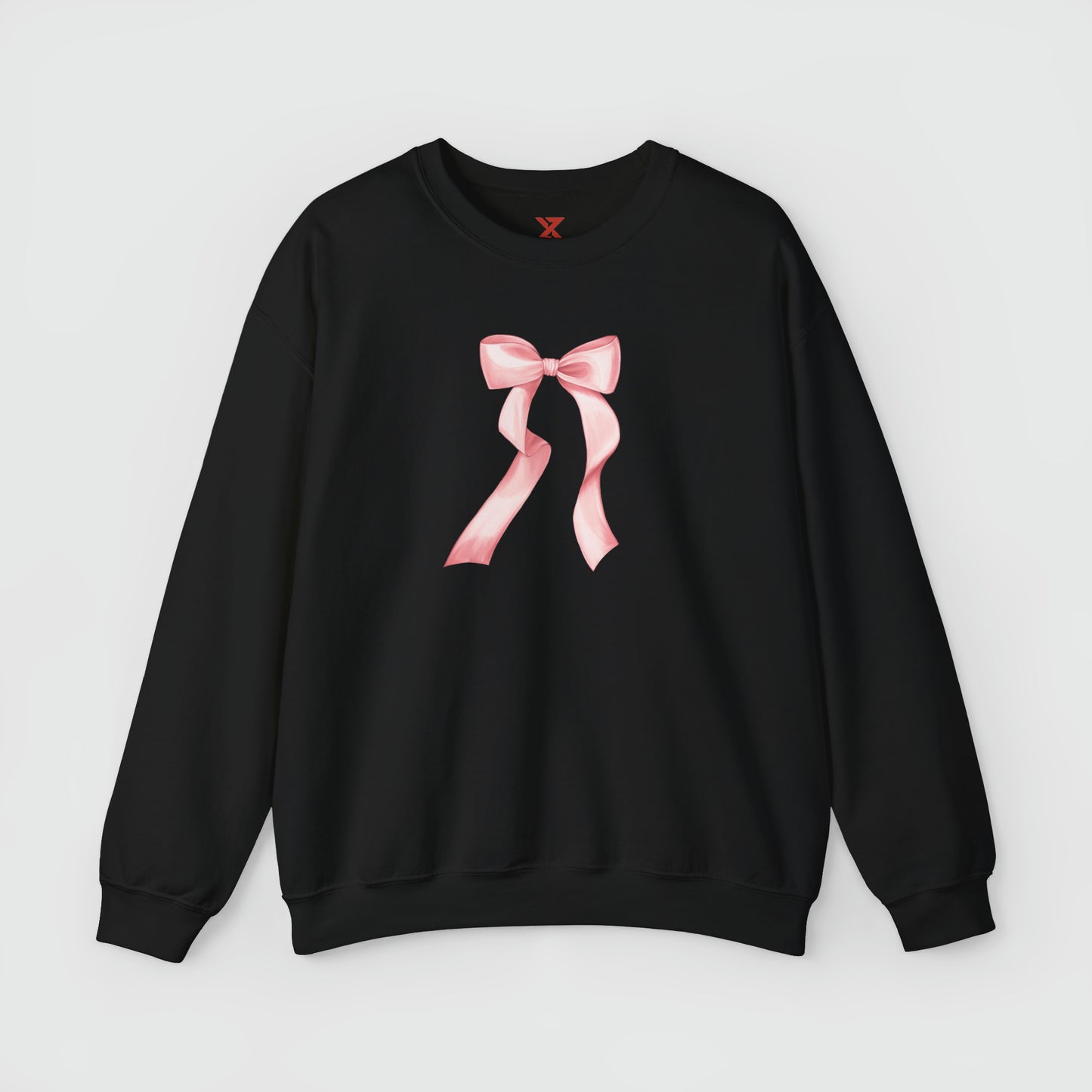 Pretty Pink Bow Crewneck